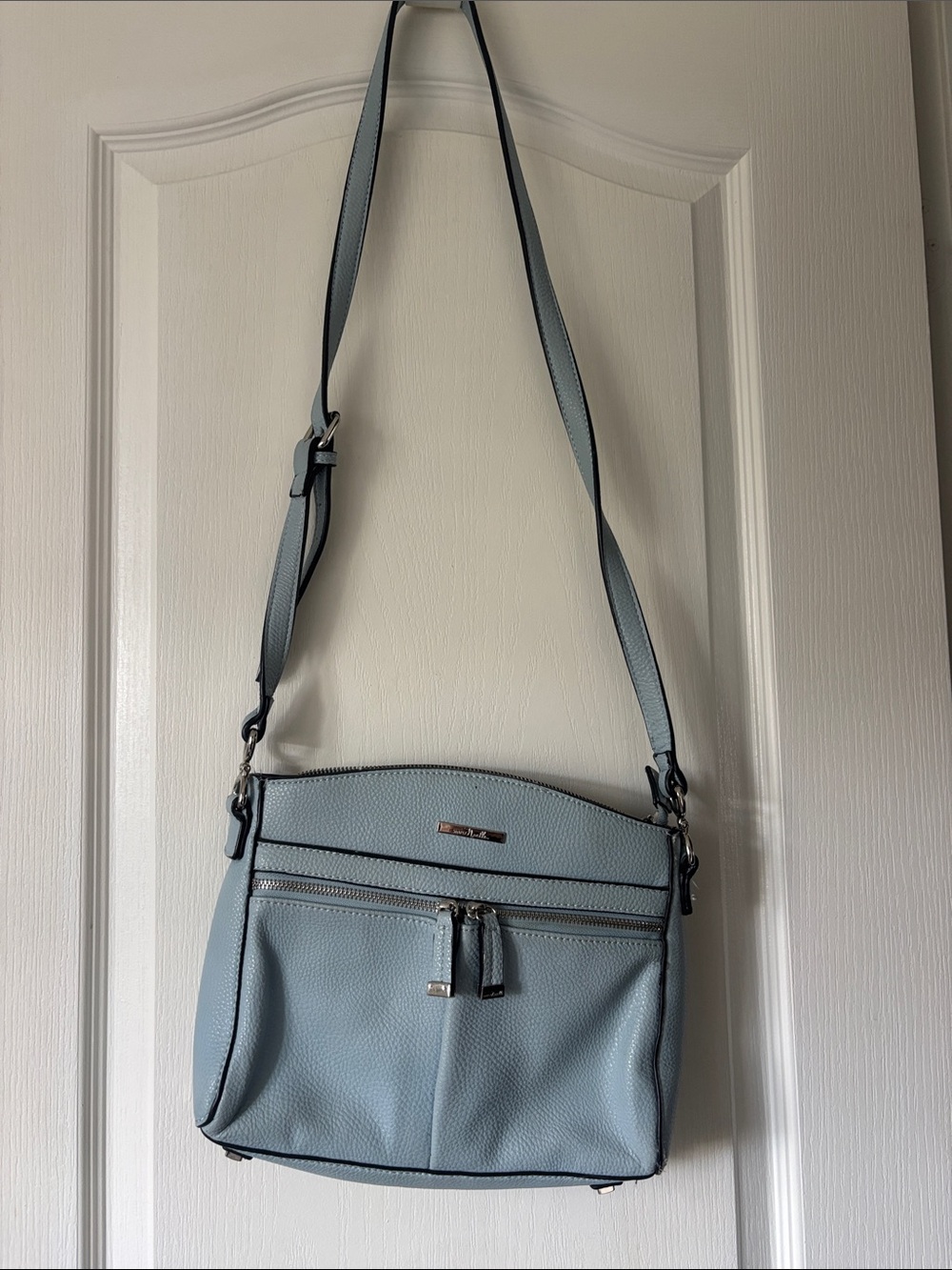 Light Blue Crossbody Shoulder Bag - simply Noelle
